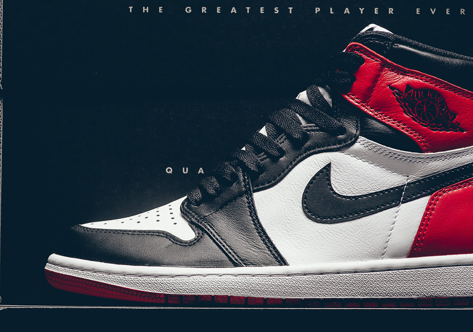 Air Jordan 1 Black Toe More Photos 5