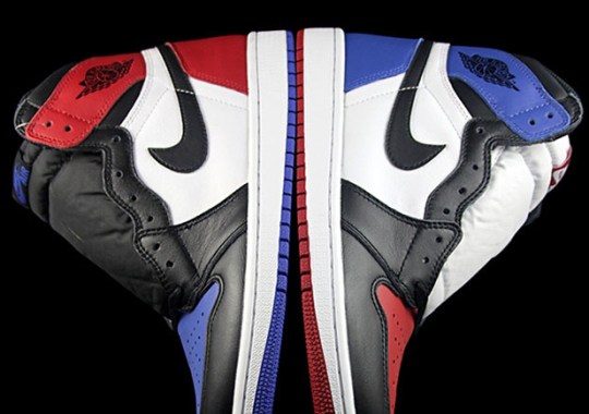 Detailed Look At The Air Jordan 1 “Top Three”