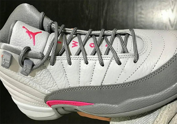 Air Jordan 12 Wolf Grey Vivid Pink Cool Grey 1