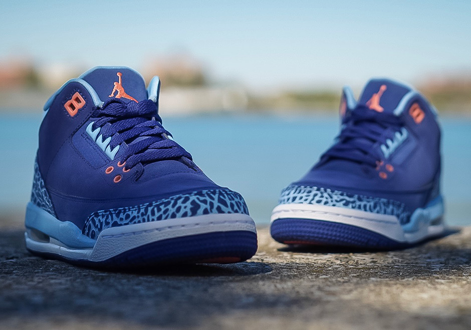 Air Jordan 3 Gg Dark Purple Dust 4