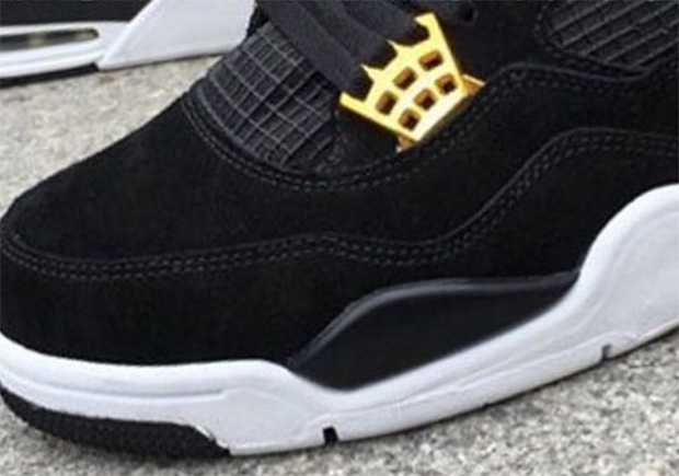 Air Jordan 4 "Royalty" In Black/Gold Releasing In 2017