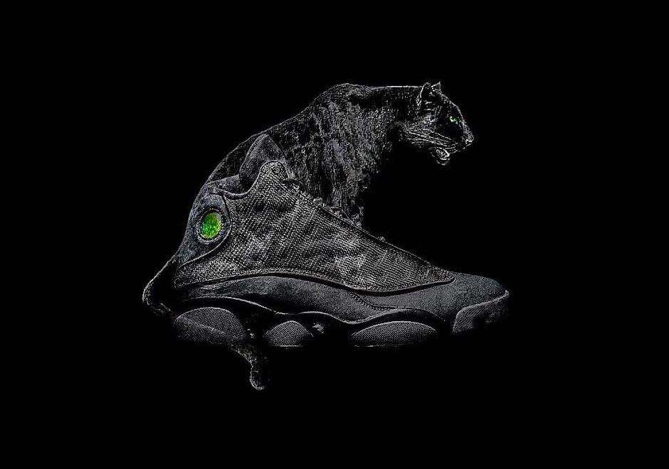 Jordan 13 Black Cat 1