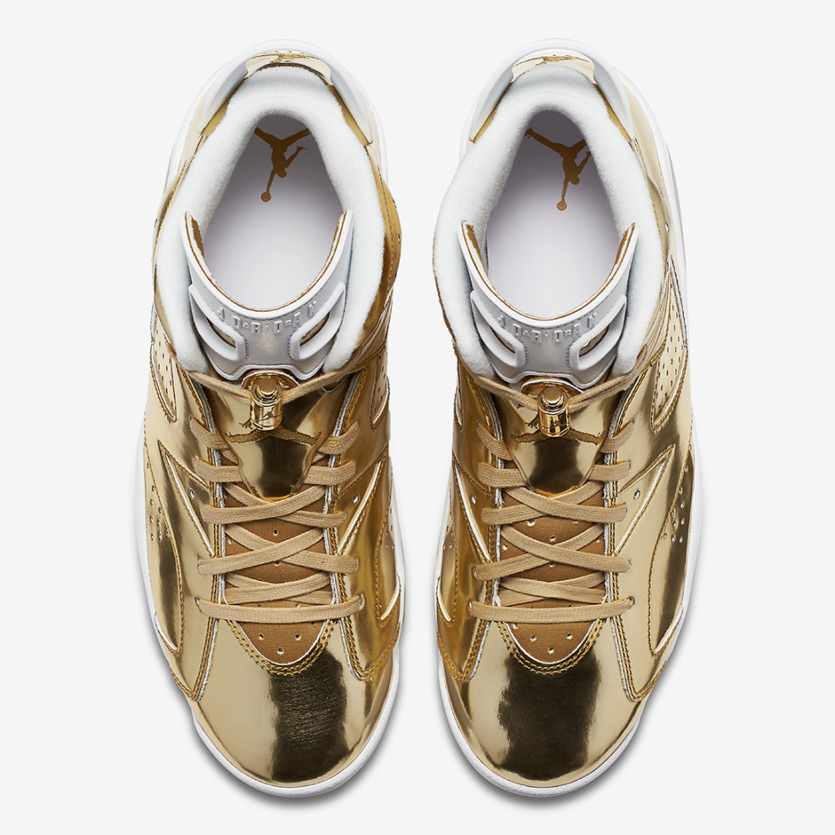 Jordan 6 Pinnacle Gold Official Images 4