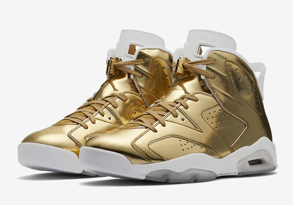 Jordan 6 Pinnacle Gold Official Images 5