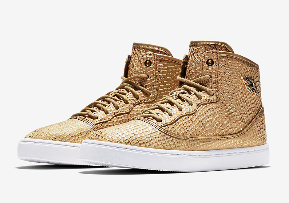 The Jordan Shoe Inspired By MJ's Daughter Goes Metallic Gold