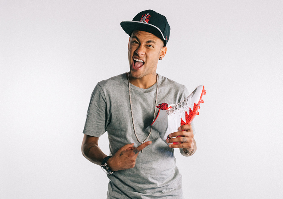 Jordan Neymar White Red 4