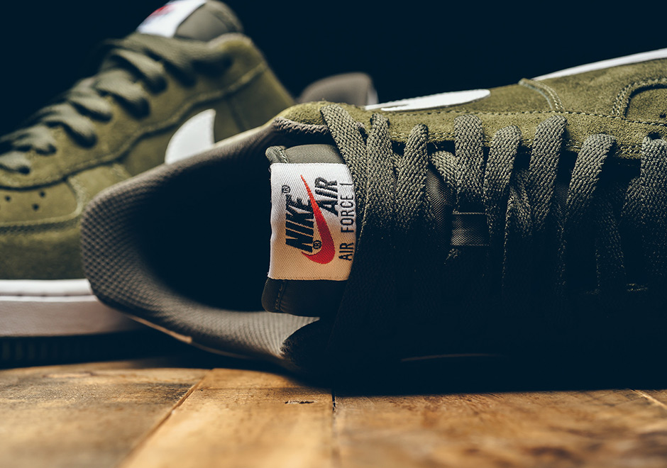 Nike Air Force 1 Low "Cargo Khaki" Suede