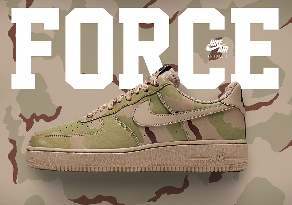 Nike Air Force 1 Low Reflective Desert Camo 01