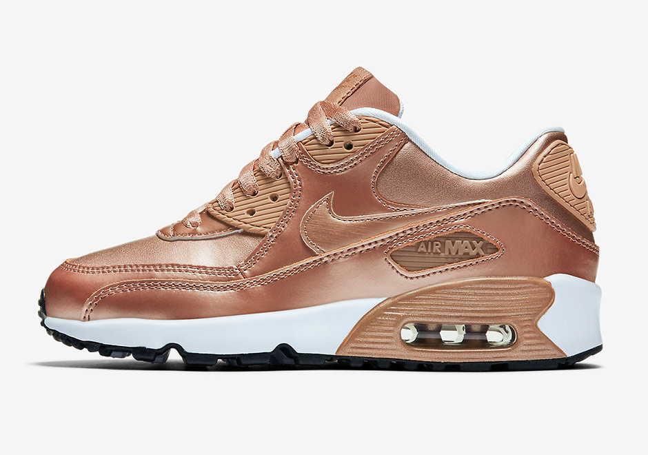 Nike Air Max 90 Gs Metallic Bronze 2