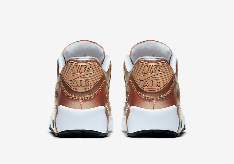 Nike Air Max 90 Gs Metallic Bronze 4