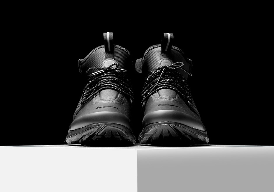 Nike Air Presto Mid Utility Triple Black 3