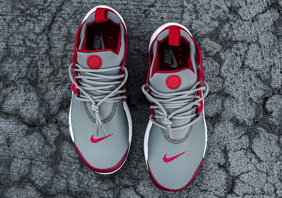 Nike Air Presto Unlv Cool Grey Gym Red 4