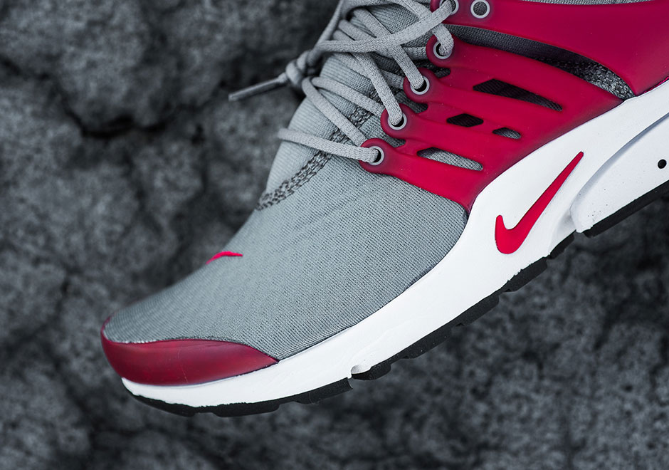 Nike Air Presto Unlv Cool Grey Gym Red 5