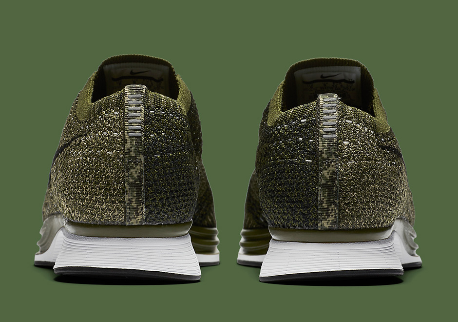 Nike Flyknit Racer Rough Green Neutral Olive Sequoia 1