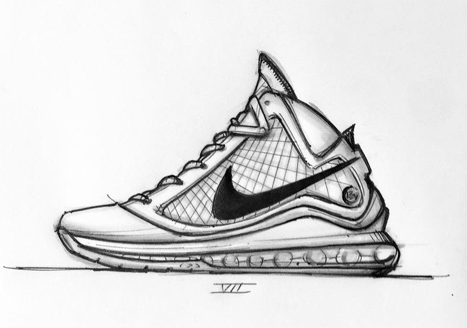 Nike Lebron 7 Sketch Jason Petrie