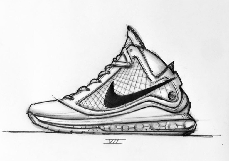 A Sketched History Of Jason Petrie’s Nike LeBron Designs