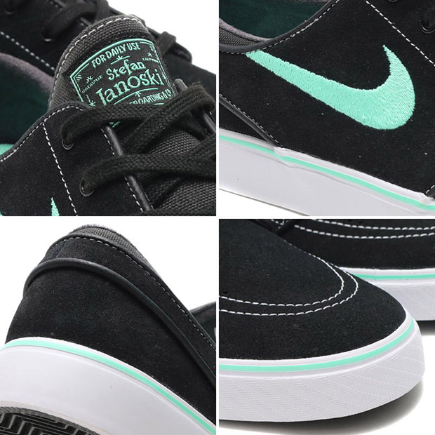 Nike Zoom Janoski Green Glow Black 333824 052 3