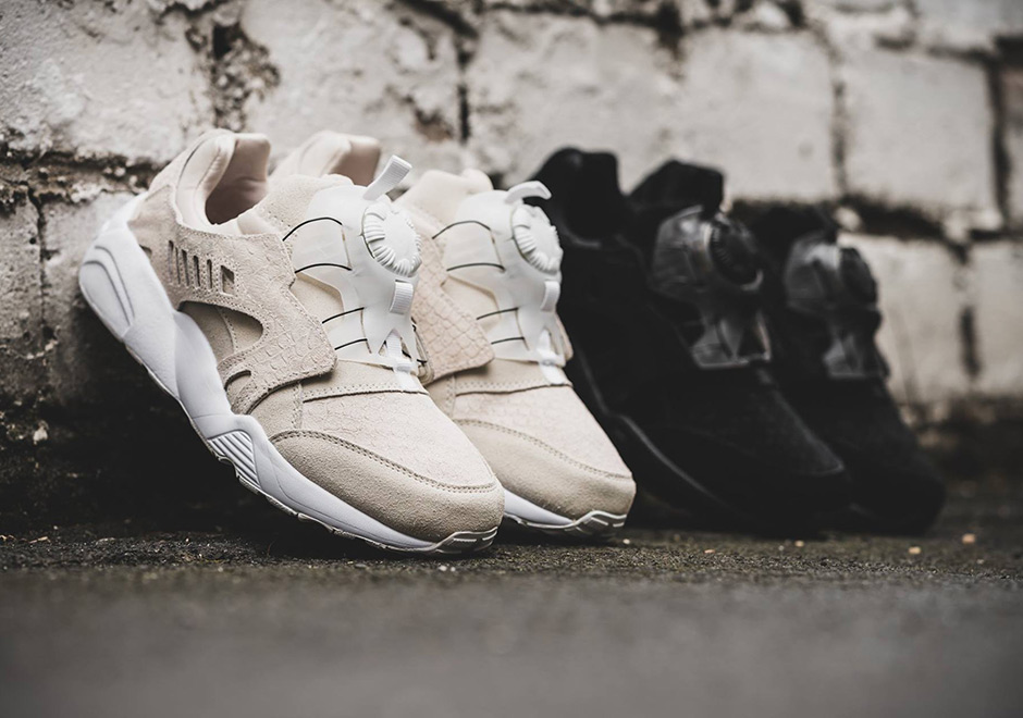 Snakeskin Suede Uppers Appear On The Puma Disc Blaze "Nude" Pack