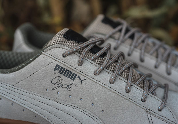 Puma Clyde Winter Vintage Khaki 2