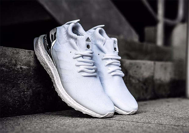 Ronnie Fieg Kith Adidas Ultra Boost White Silver 2