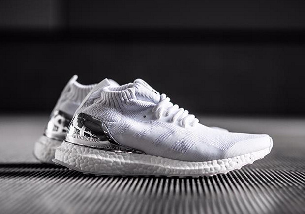Ronnie Fieg Kith Adidas Ultra Boost White Silver 5