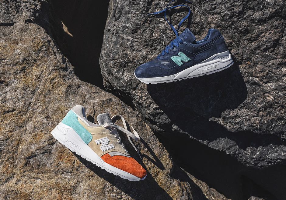 Ronnie Fieg's New Balance 997.5 "Mykonos" Collection Releases Friday