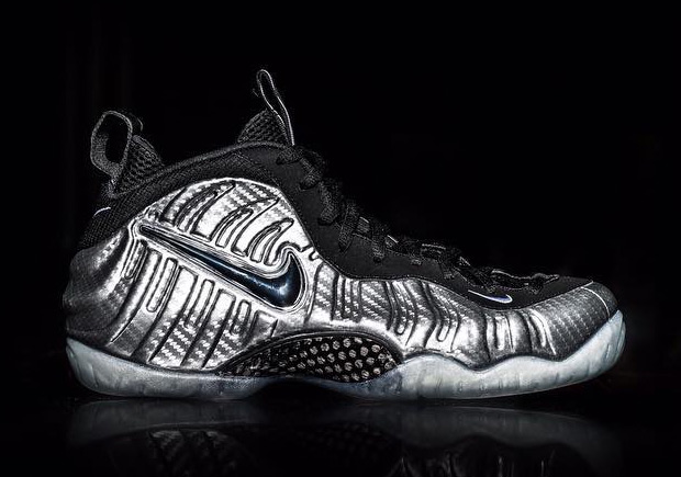 Silver Surfer Nike Foamposite Pro