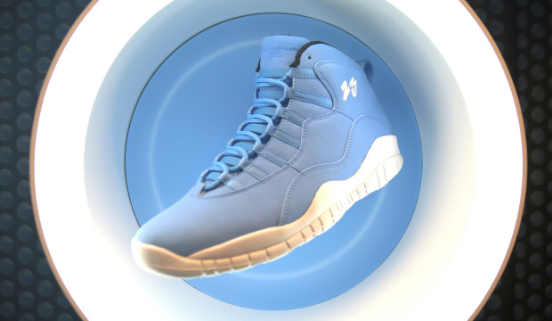 Unc Tar Heel Jordan 10