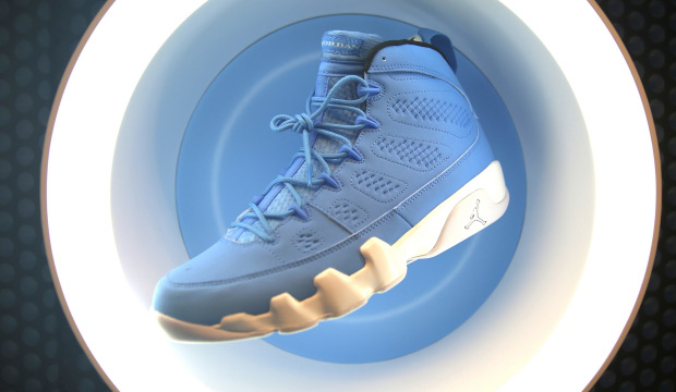 Unc Tar Heel Jordan 9