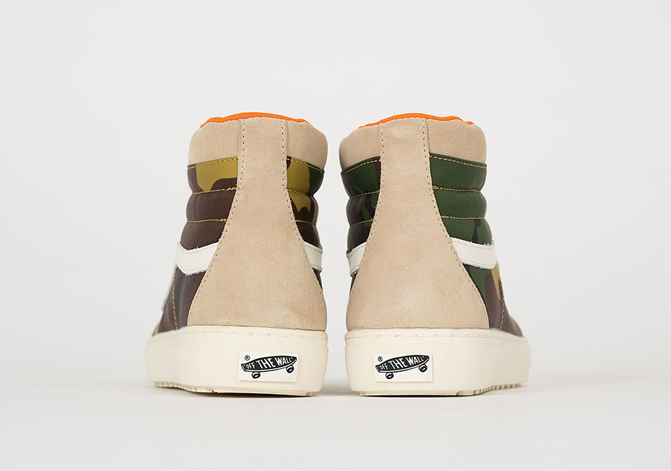 Undercover Vans Sk8 Hi Mte Camo Tan 3