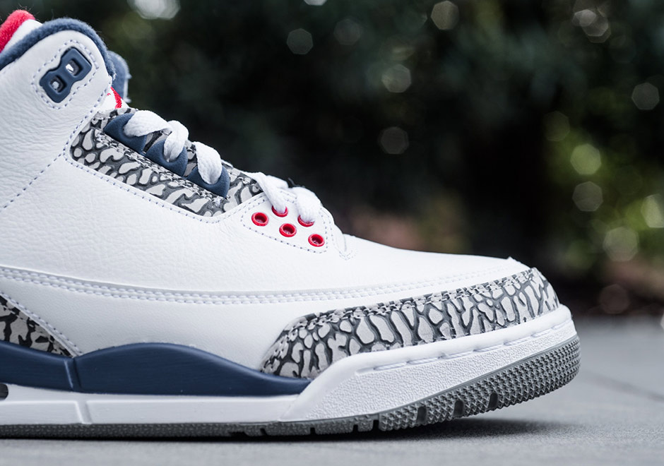 Air Jordan 3 Retro Og White Fire Red True Bluerelease Reminder 4