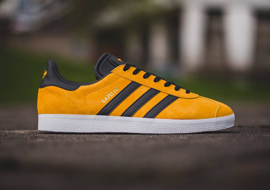 Adidas Gazelle Collegiate Gold Black 2 1