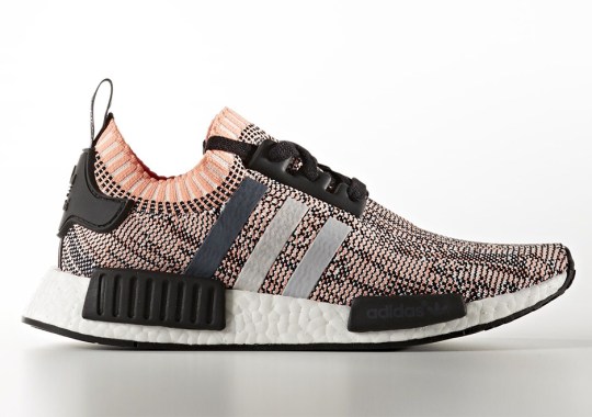 Salmon Pink Glitch Camo Appears On The adidas NMD R1 Primeknit