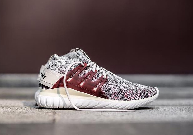 Adidas Tubular Nova Primeknit Maroon 3