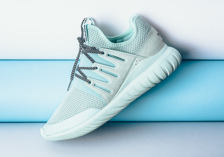 Adidas Tubular Radial Ice Mint Available 01