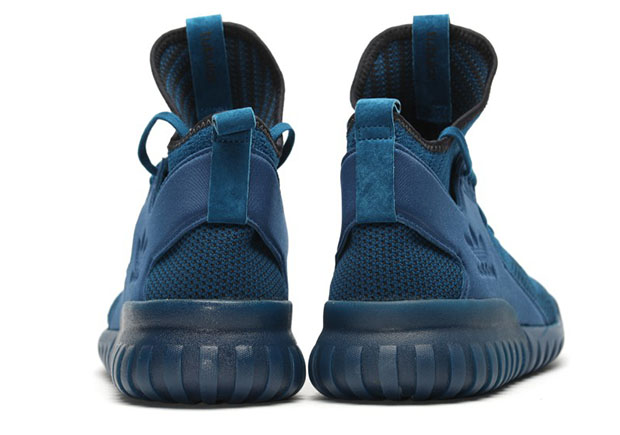 Adidas Tubular X Primeknit Tech Steel Blue 3