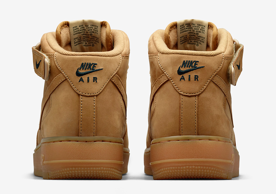 Air Force 1 Mid Flax Snkrs Release 1