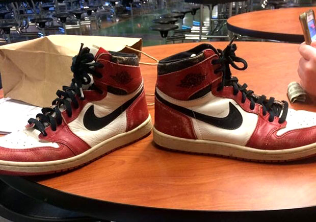 High School Gym Teacher Gives Student Original Air Jordan 1s