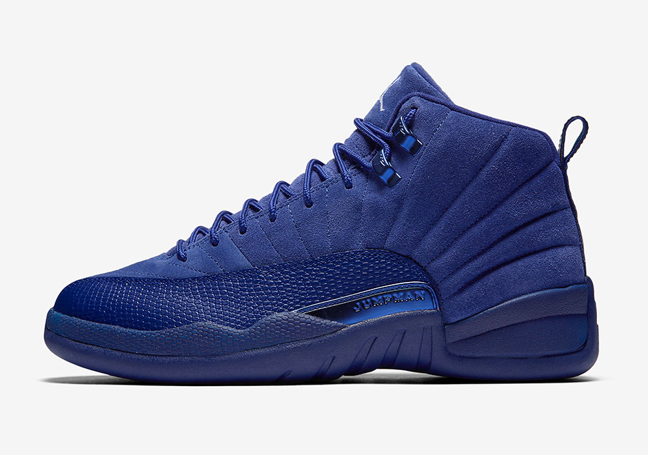 Air Jordan 12 Royal Suede Official Images 2