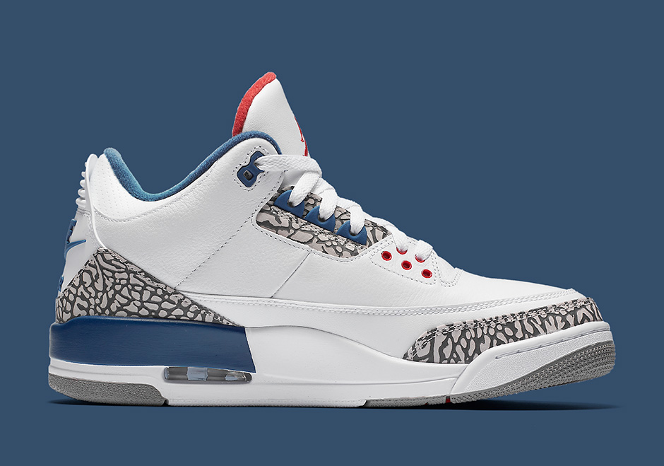 Air Jordan 3 True Blue Official Images Release Date 04