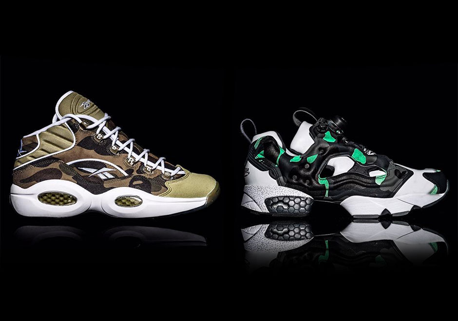 Bape Reebok Question Mid 01