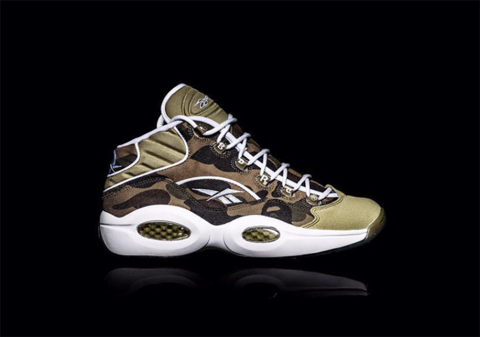 Bape Reebok Question Mid 02