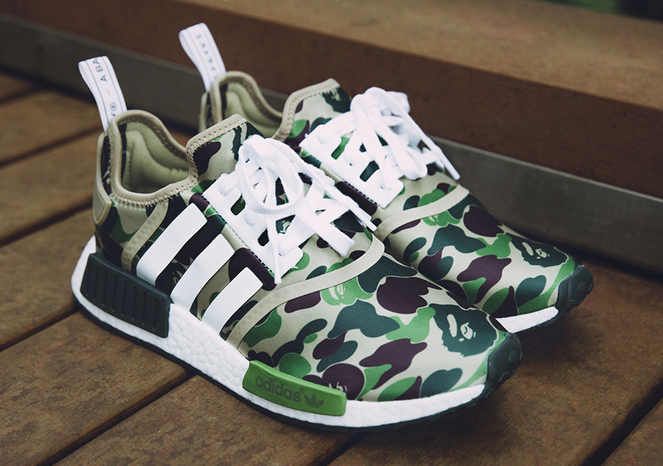 Bape X Adidas Originals Nmd Closer Look 2