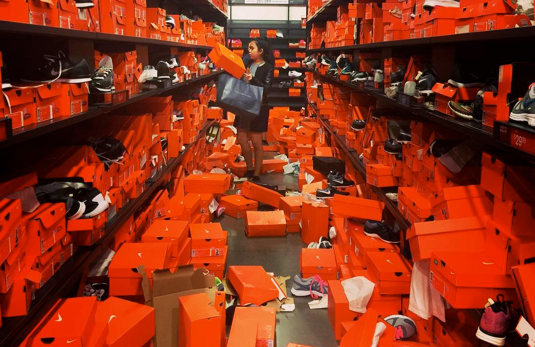 Black Friday Sale Destroys Seattle Nike Outlet