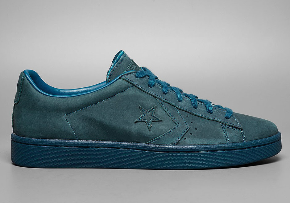 Converse Pro Leather Ox Tonal Blue Lagoon 1