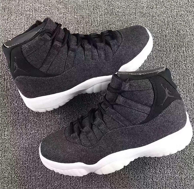 Jordan 11 Grey Wool 3