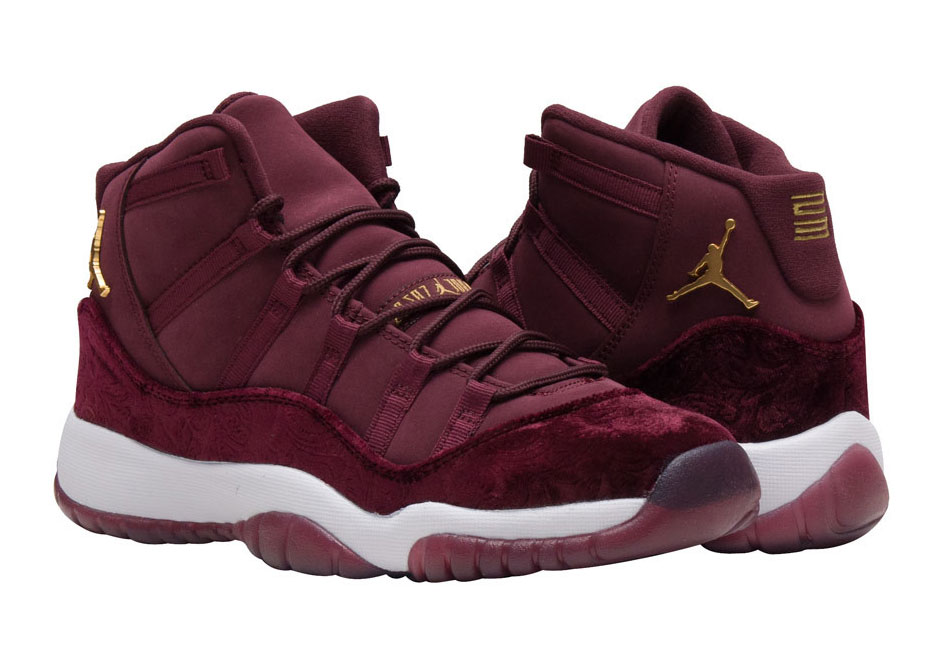 Jordan 11 Heiress Velvet Release