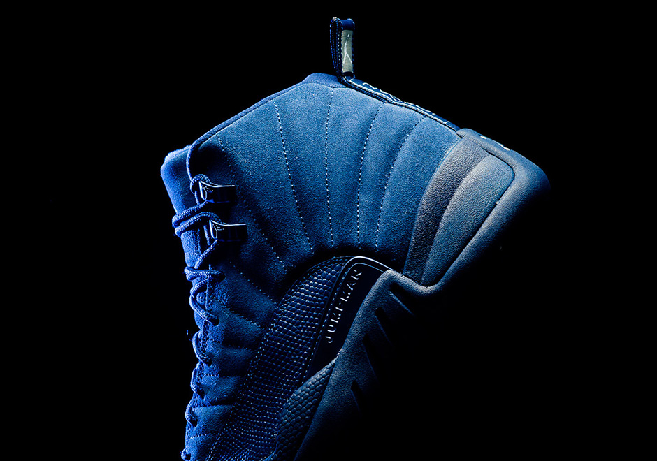 Jordan 12 Blue Shoes Release Date 4