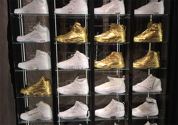 Check Out This Incredible Air Jordan Display At The Jordan Bastille Store