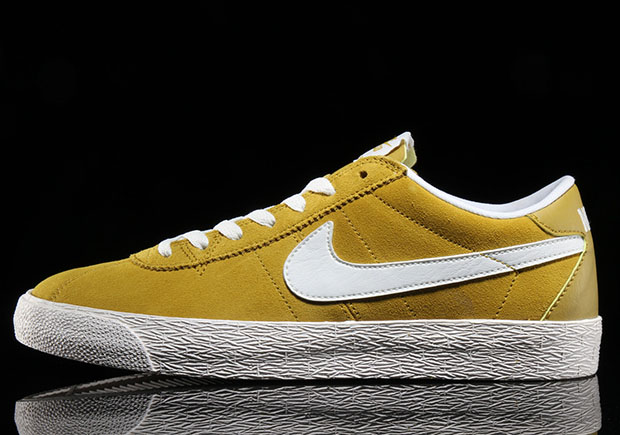 Nike Sb Bruin Yellow Suede 1